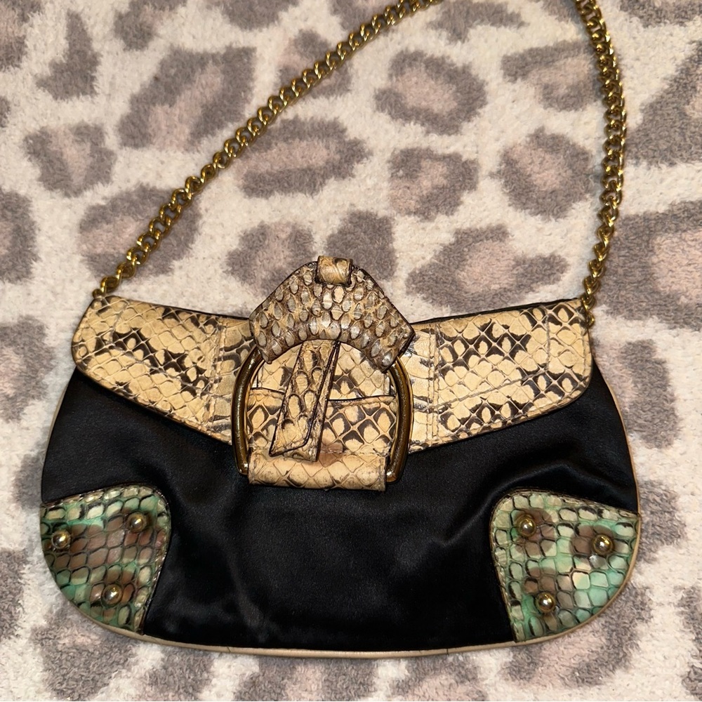 Python Clutch From Dolce&Gabbana Used Good Condit… - image 1